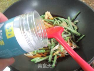 水笋烧豇豆的做法步骤：6