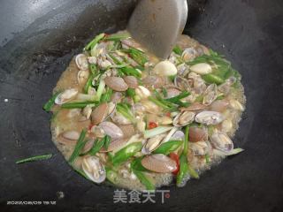 炒花甲的做法步骤：7
