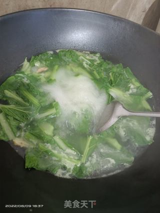 芥菜车螺汤的做法步骤：4