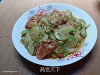 蒲瓜西红柿炒蛋的做法步骤：8