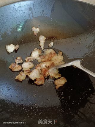 五花肉炒豆角的做法步骤：2