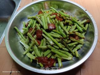 五花肉炒豆角的做法步骤：7