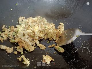 葱花炒鸡蛋的做法步骤：6