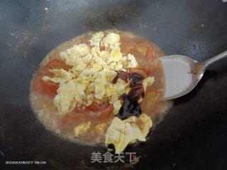 番茄炒蛋的做法步骤：6