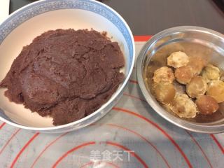 蛋黄酥的做法步骤：2