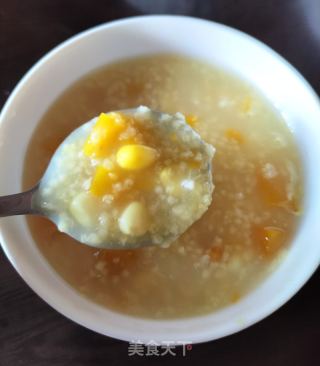 南瓜玉米小米粥的做法步骤：8
