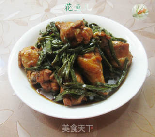 豇豆烧鸡翅根的做法