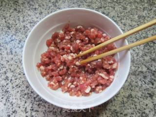 红椒塞肉的做法步骤：5