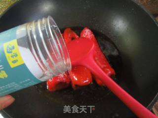 红椒塞肉的做法步骤：11