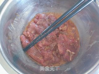 空气炸锅烤牛肉片的做法步骤：4