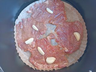 空气炸锅烤牛肉片的做法步骤：6