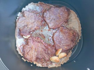 空气炸锅烤牛肉片的做法步骤：7