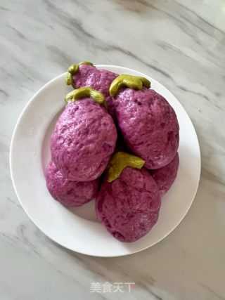 茄子馒头的做法
