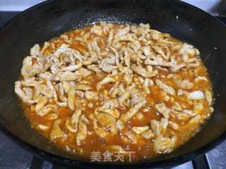 快手版鱼香肉丝的做法步骤：10