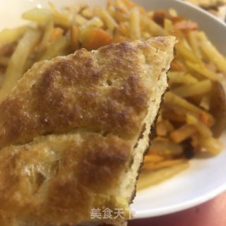 小麦胚芽发面饼的做法步骤：16