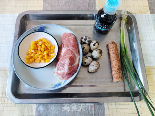 肉饼窝蛋的做法步骤：1