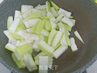 清炒蒲瓜的做法步骤：5