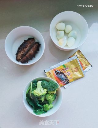 海参捞饭的做法步骤：1