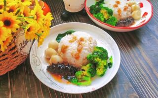 海参捞饭的做法步骤：8