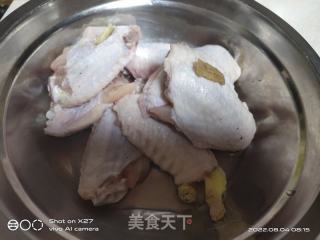 腐竹蒸鸡中翅的做法步骤：4
