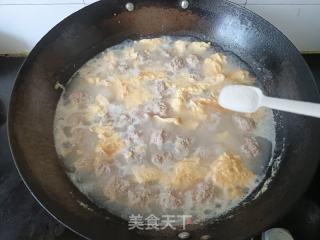 鸡蛋肉丸汤的做法步骤：8