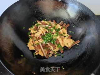 香干炒鸡蛋的做法步骤：8