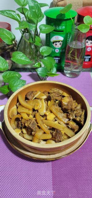 泡子姜烧鸭子的做法步骤：9