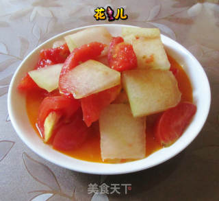 番茄炒冬瓜的做法