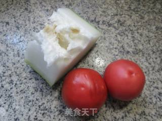番茄炒冬瓜的做法步骤：1