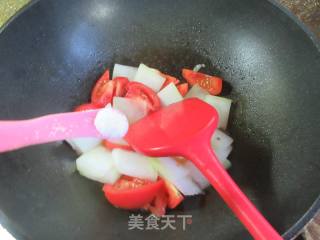 番茄炒冬瓜的做法步骤：8