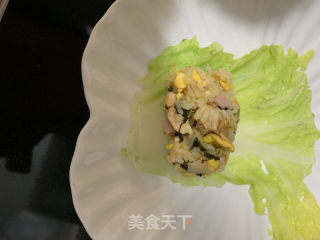 菜包飯卷的做法步骤：5