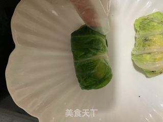 菜包飯卷的做法步骤：7