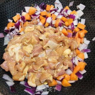 鸡腿咖喱的做法步骤：8