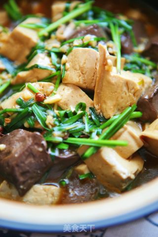 鸭血豆腐煲的做法步骤：13