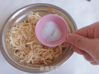 低脂零食鸡胸肉干丝的做法步骤：4
