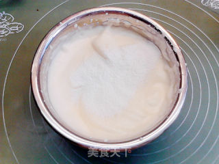 玫瑰酱海绵小蛋糕的做法步骤：4