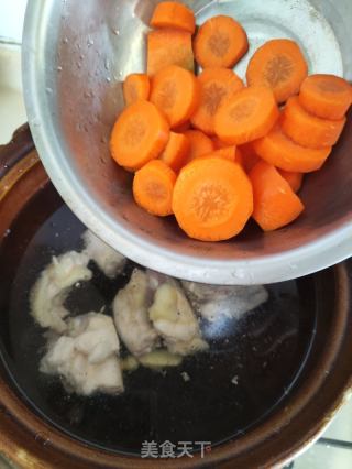春菜鸡骨汤的做法步骤：6
