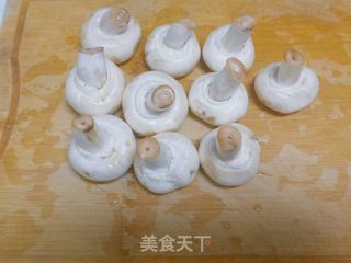 一口一个烤口蘑的做法步骤：1