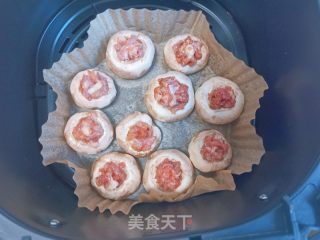 一口一个烤口蘑的做法步骤：8