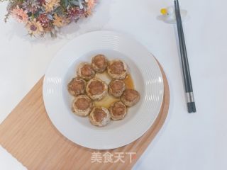 一口一个烤口蘑的做法步骤：10