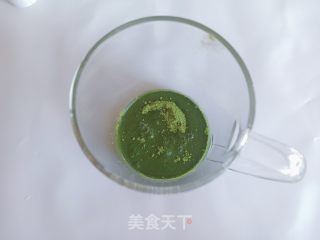 抹茶奶盖草莓牛乳的做法步骤：4