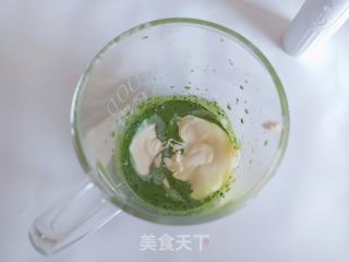 抹茶奶盖草莓牛乳的做法步骤：5
