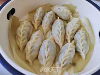 土豆泥饺子皮+荠菜肉馅蒸饺的做法步骤：12