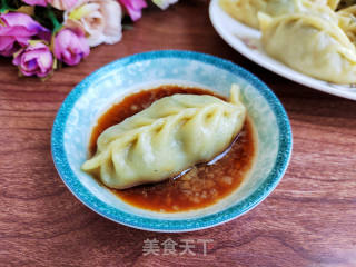 土豆泥饺子皮+荠菜肉馅蒸饺的做法步骤：14