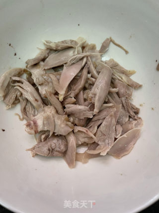 柠檬手撕鸡的做法步骤：8