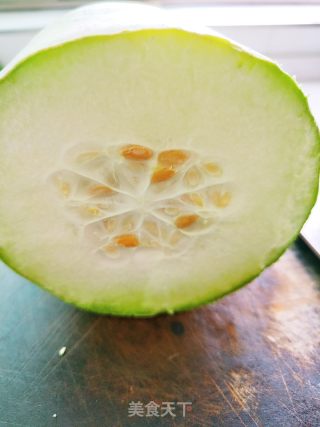素炒冬瓜的做法步骤：1