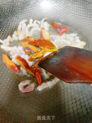 荷兰豆炒肉的做法步骤：5