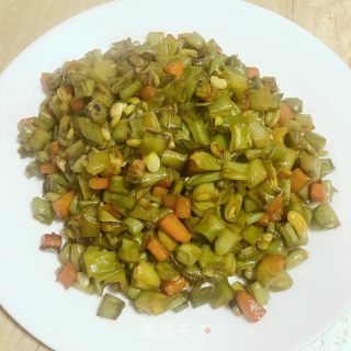 煸豆角的做法步骤：9
