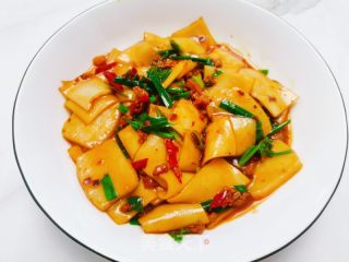 炒粉皮的做法
