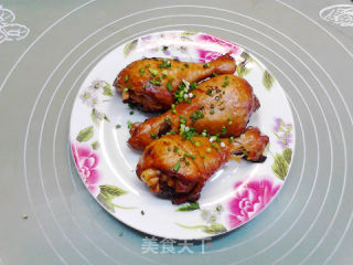 电饭煲版酱鸡腿的做法步骤：13